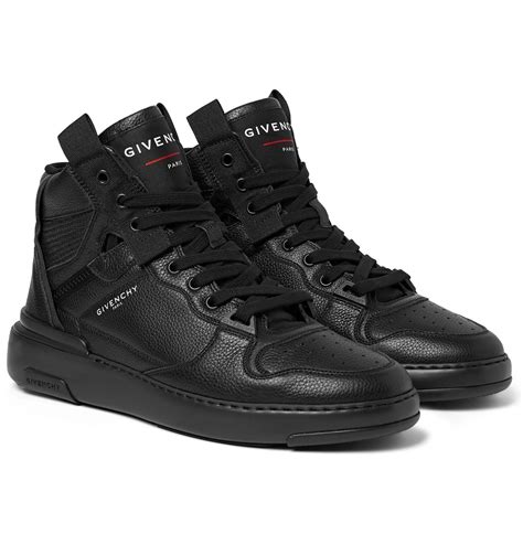 givenchy black sneakers sale|Givenchy wing high top sneakers.